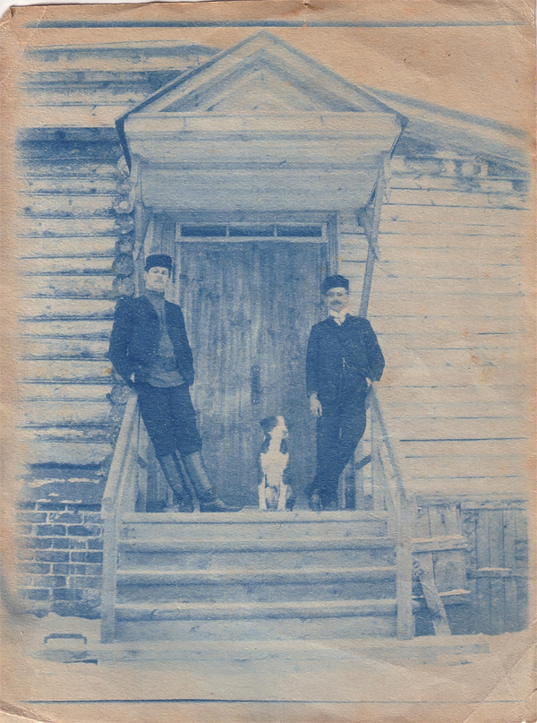 Братья Петр и Владимир Жинкины (фото 1907 г.)
