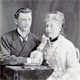 Сергей Николаевич Жинкин и его супруга Любовь Васильевна Жинкина (фото 1879 г.)